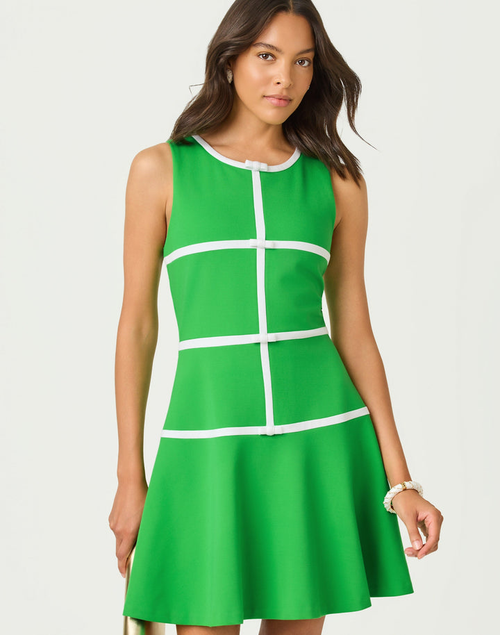 Clancie Dress - Putting Green