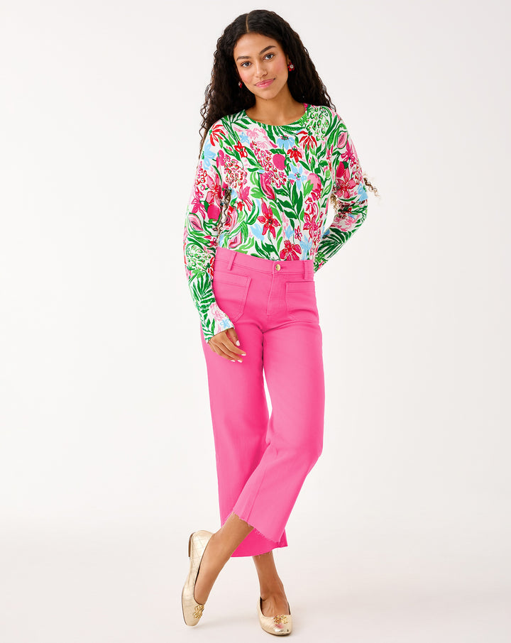 Salima Sweater - Multi Glowing Gardens