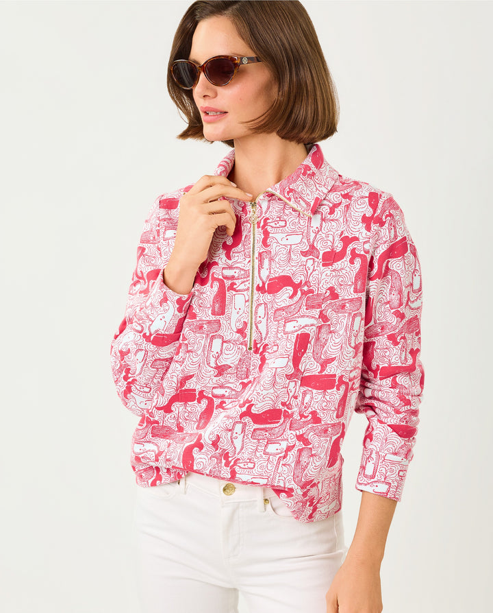 Eleni Pullover - Paradise Punch Thar She Blows