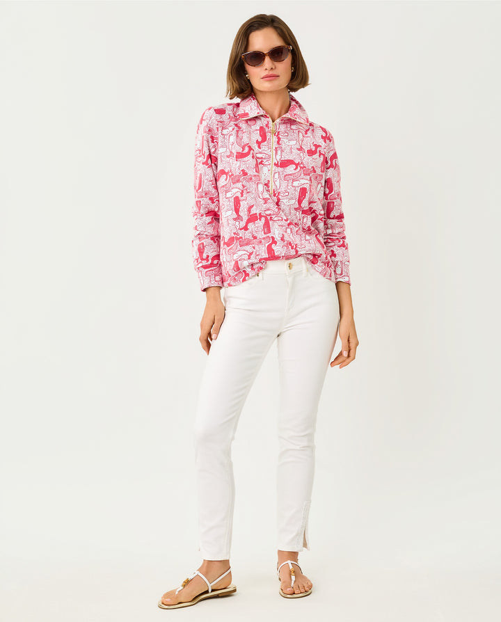 Eleni Pullover - Paradise Punch Thar She Blows