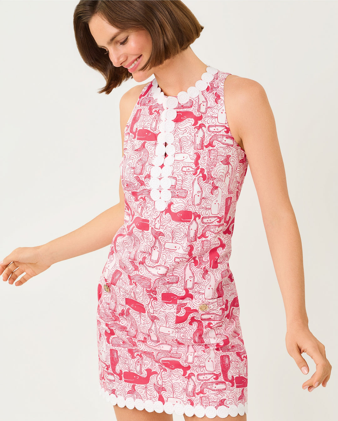 Romey Shift Romper - Paradise Punch Thar She Blows