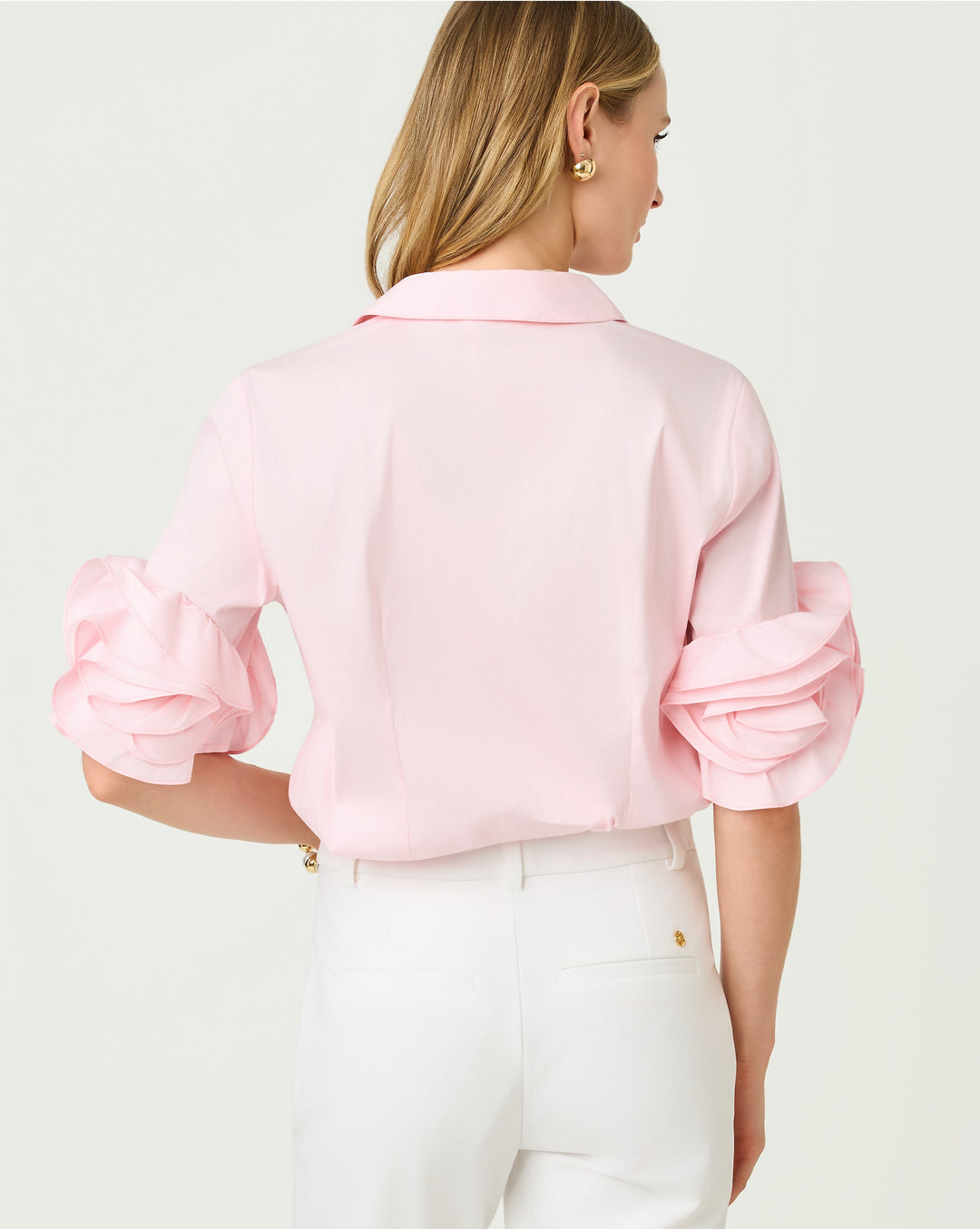 The Flower Lilly Shirt - Pink Muse