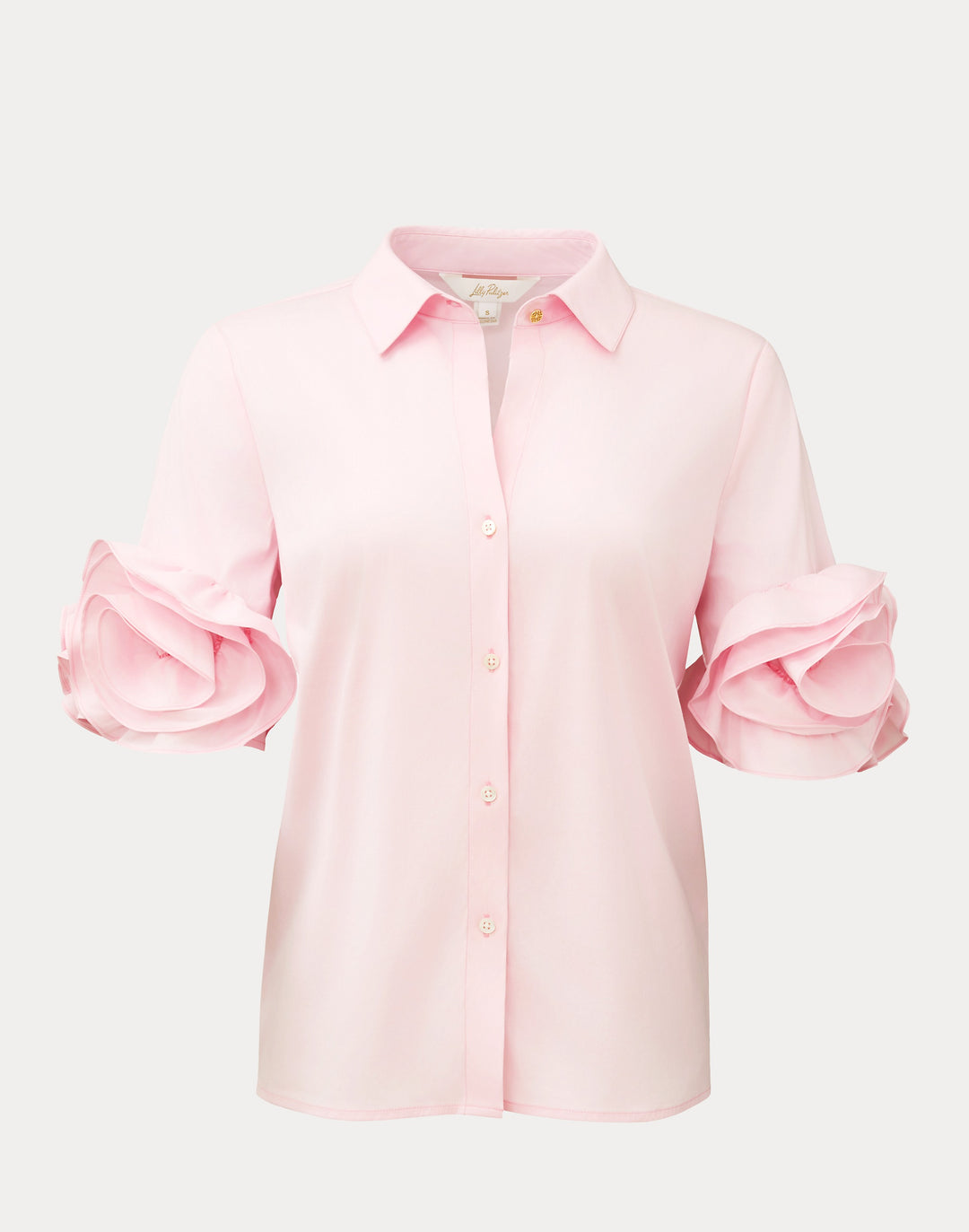 The Flower Lilly Shirt - Pink Muse