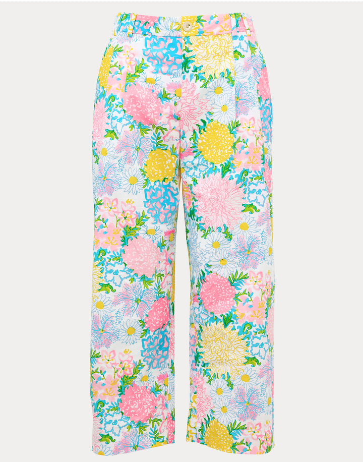 Mandalay Crop Pant - Multi Lilly