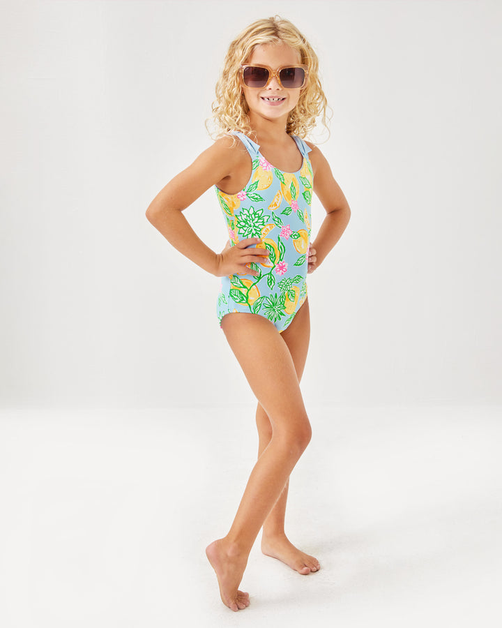 UPF 50+ Girls Abel Swimsuit