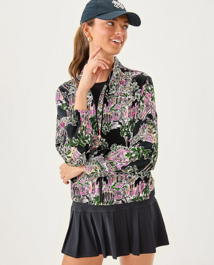 Aegean Jacket Upf 50+ - Onyx Pb Anniversary Toile