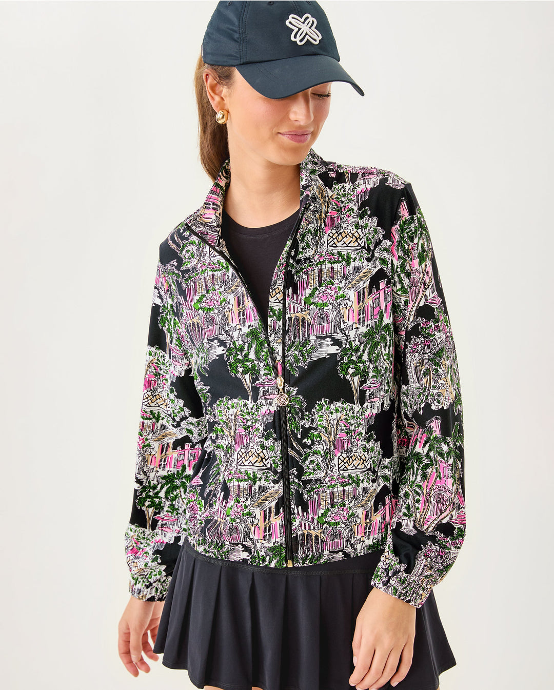 Aegean Jacket Upf 50+ - Onyx Pb Anniversary Toile