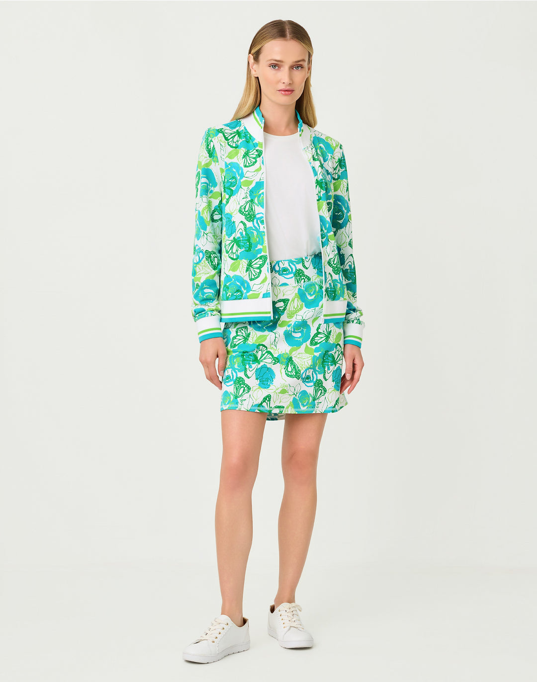 Regate Upf 50+ Jacket - Resort White Monarch