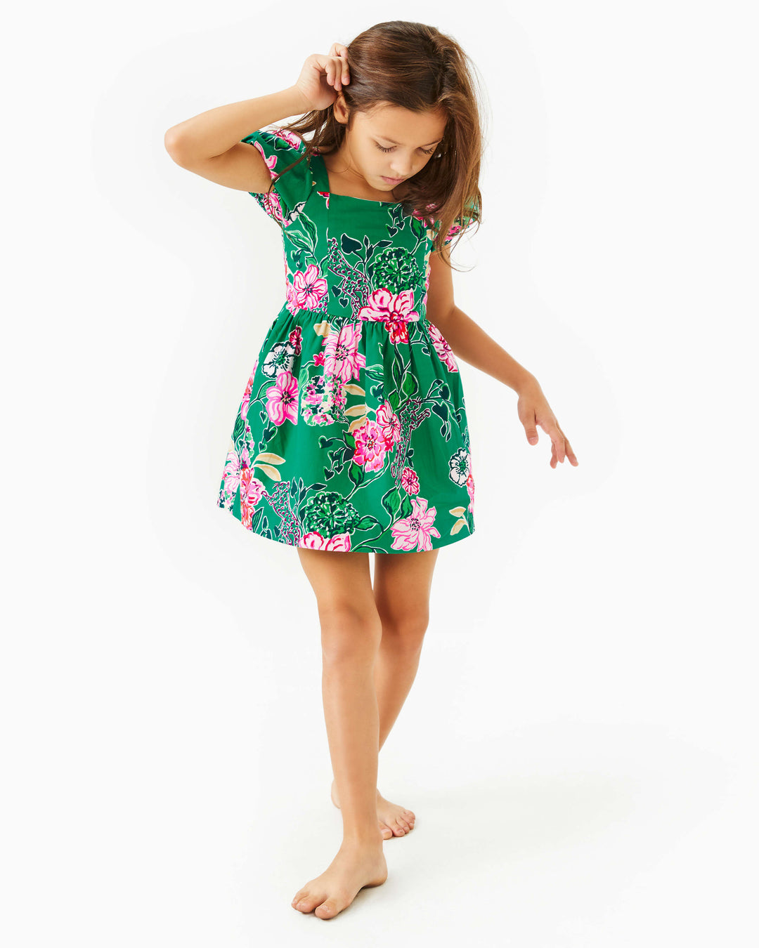 Girls Shivangi Dress - Multi Safari Sanctuary