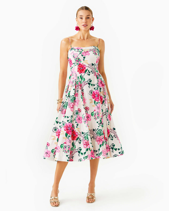 Lillyanna Midi Dress - Coconut Safari Sanctuary