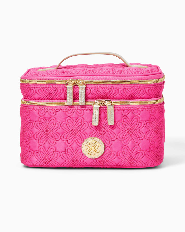 Devona Cosmetic Case - Passion Fruit Pink