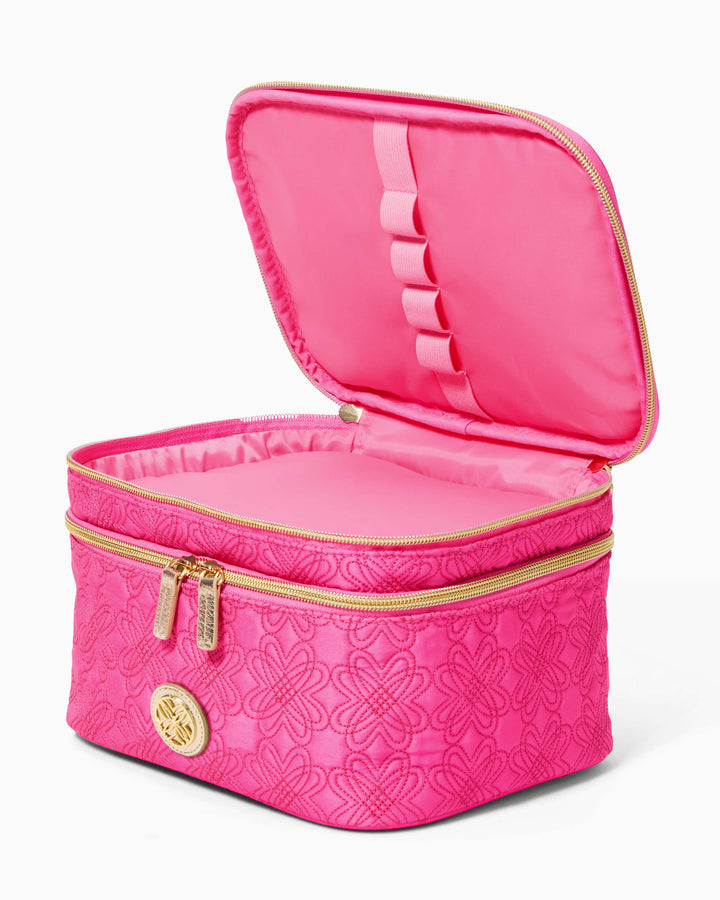 Devona Cosmetic Case - Passion Fruit Pink