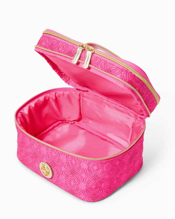 Devona Cosmetic Case - Passion Fruit Pink