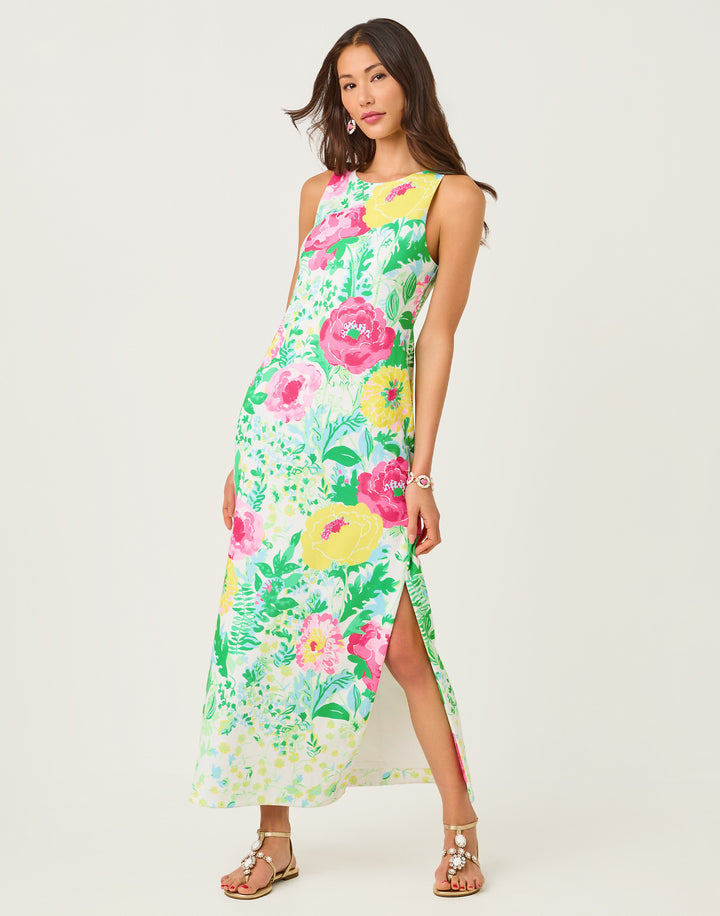 Melodie Maxi Dress - Multi Poppy Party