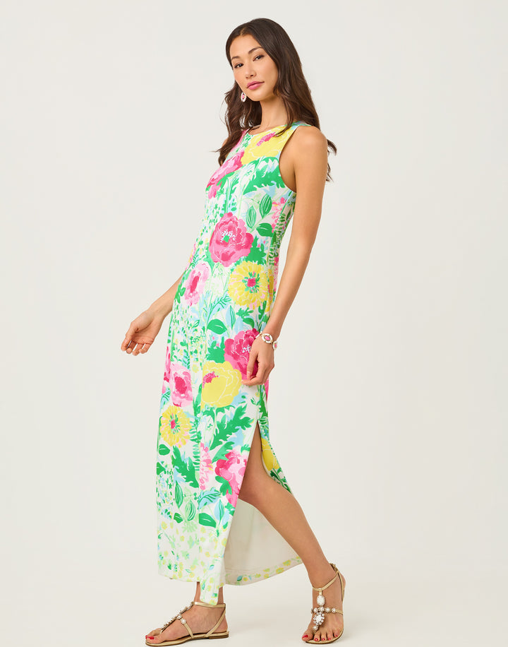 Melodie Maxi Dress - Multi Poppy Party
