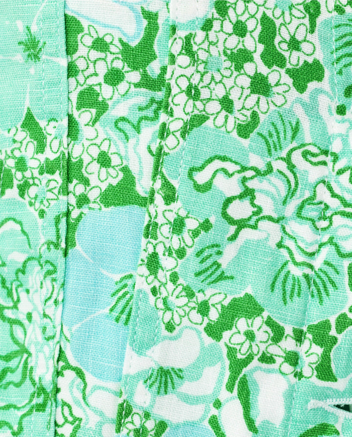 Seaspray Linen Jacket - Mint Condition Burst of Joy