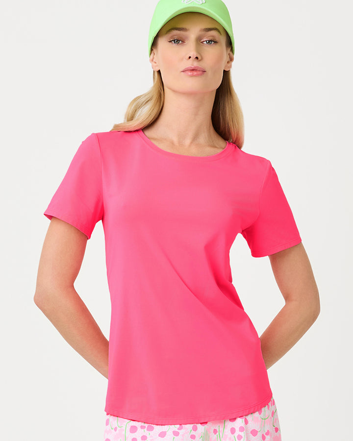 Westley Active Tee - Cherry Blossom Pink