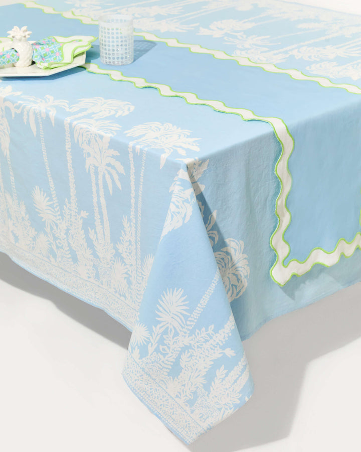Engineered Tablecloth - Bluette Palms Way