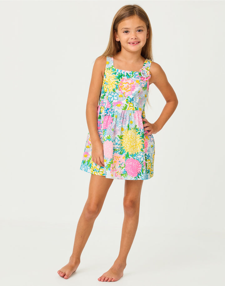 Bellefleur Dress - Multi Lilly Garden