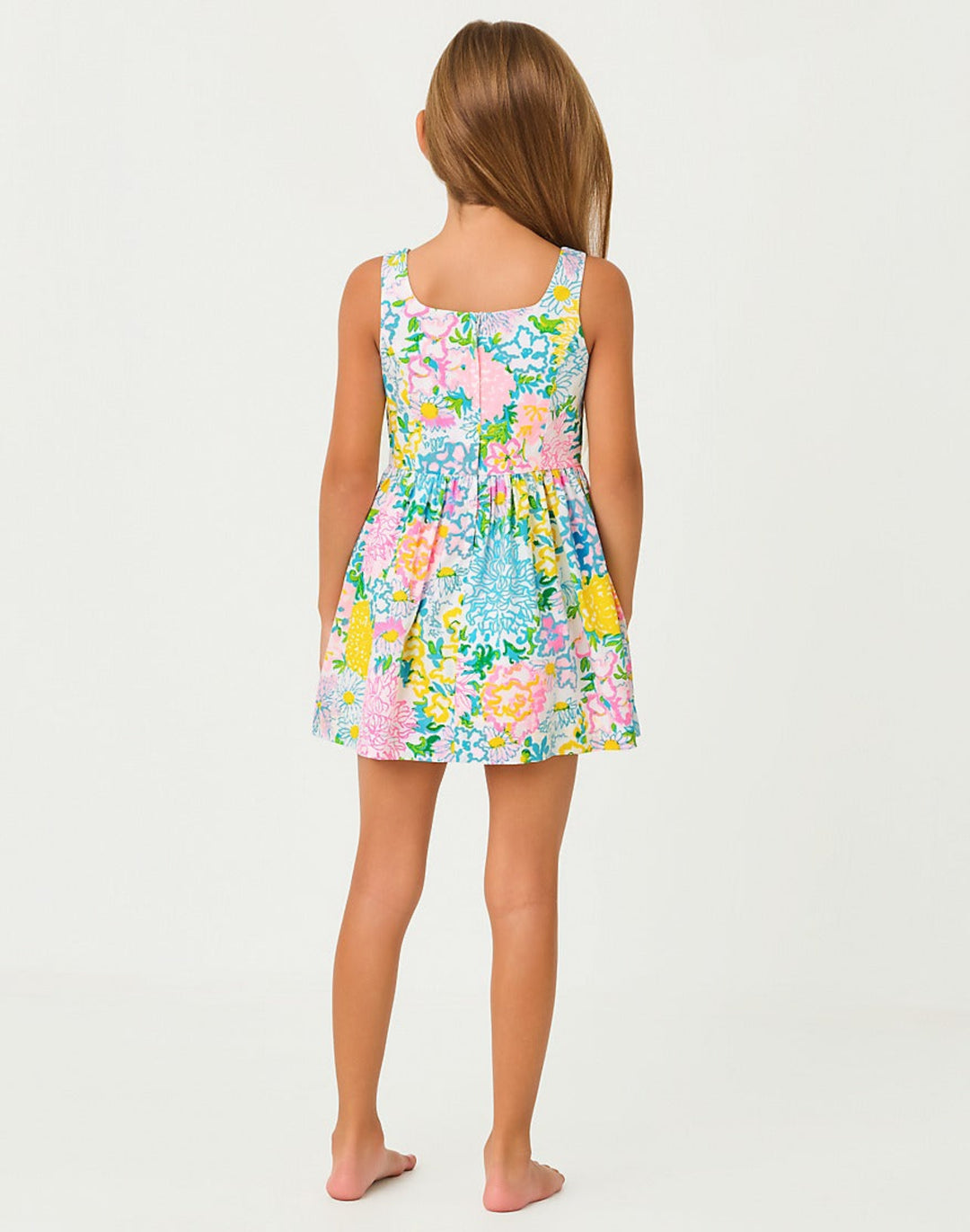 Bellefleur Dress - Multi Lilly Garden