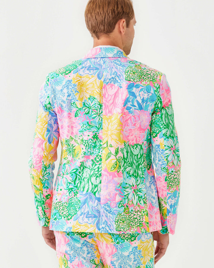 Men's Stuff Flagler Blazer - Multi Bright Delight Patch