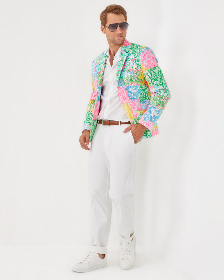 Men's Stuff Flagler Blazer - Multi Bright Delight Patch