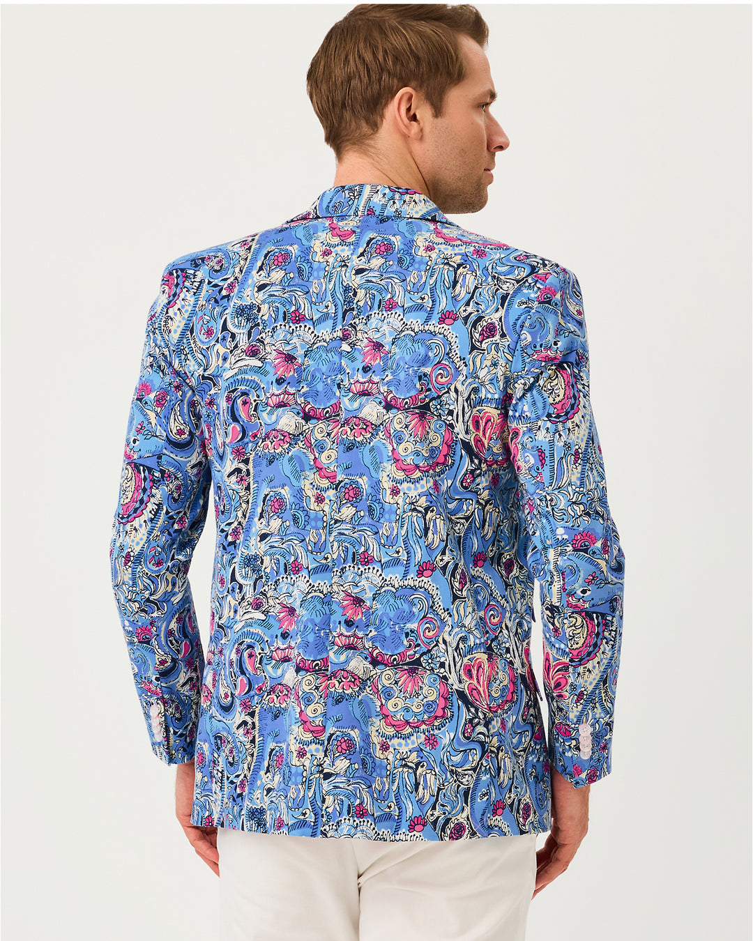 Mens Stuff Flagler Blazer - Multi Paisley Parade