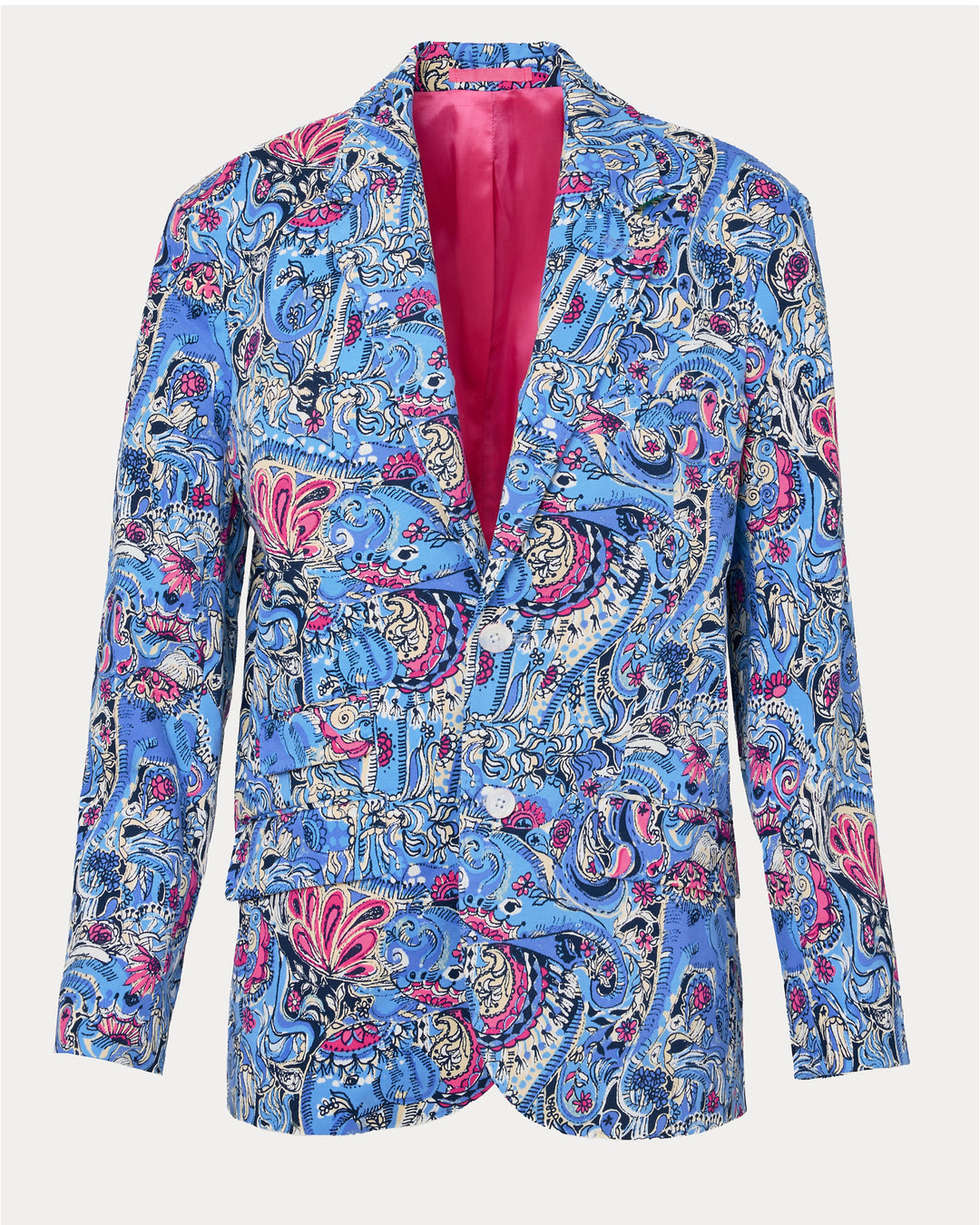 Mens Stuff Flagler Blazer - Multi Paisley Parade