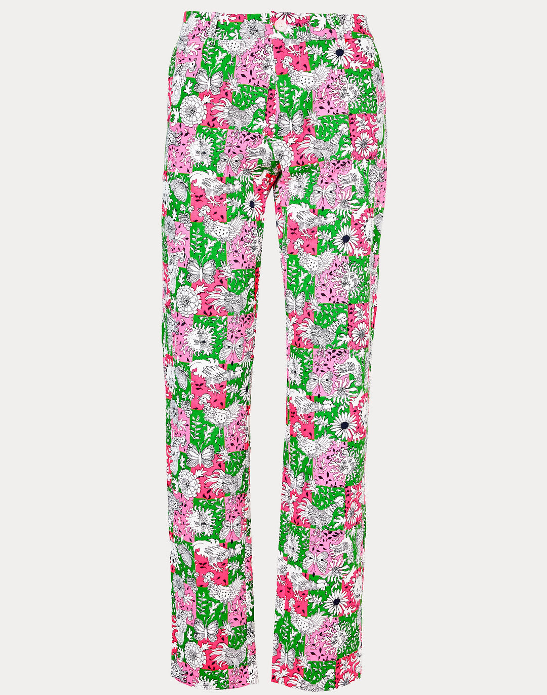 Mens Stuff Mizner Stretch Pants - Cherry Blossom Lil Chicken