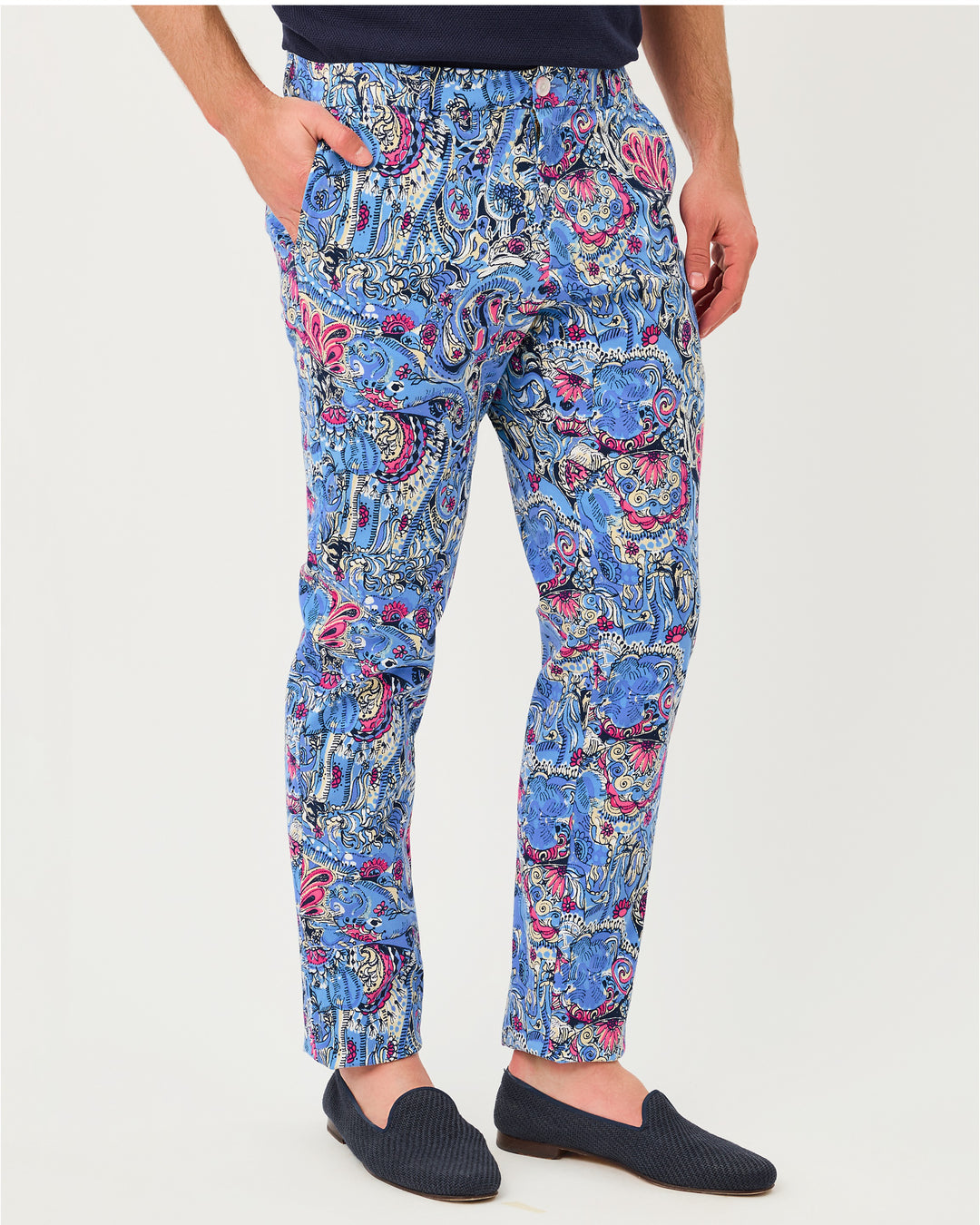 Mens Stuff Mizner Stretch Pant - Multi Paisley Parade