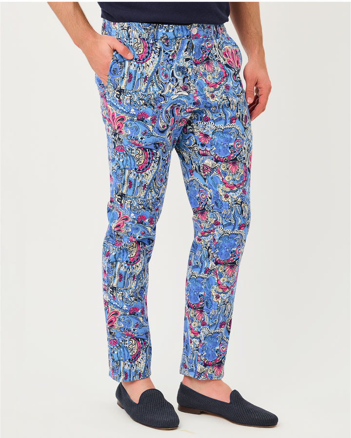 Mens Stuff Mizner Stretch Pant - Multi Paisley Parade