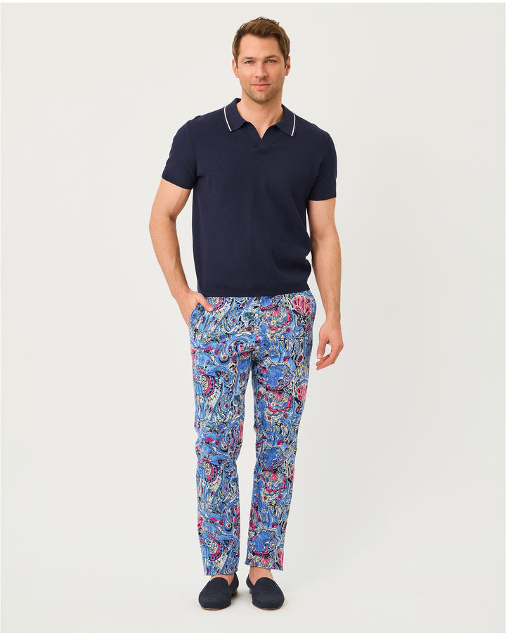 Mens Stuff Mizner Stretch Pant - Multi Paisley Parade