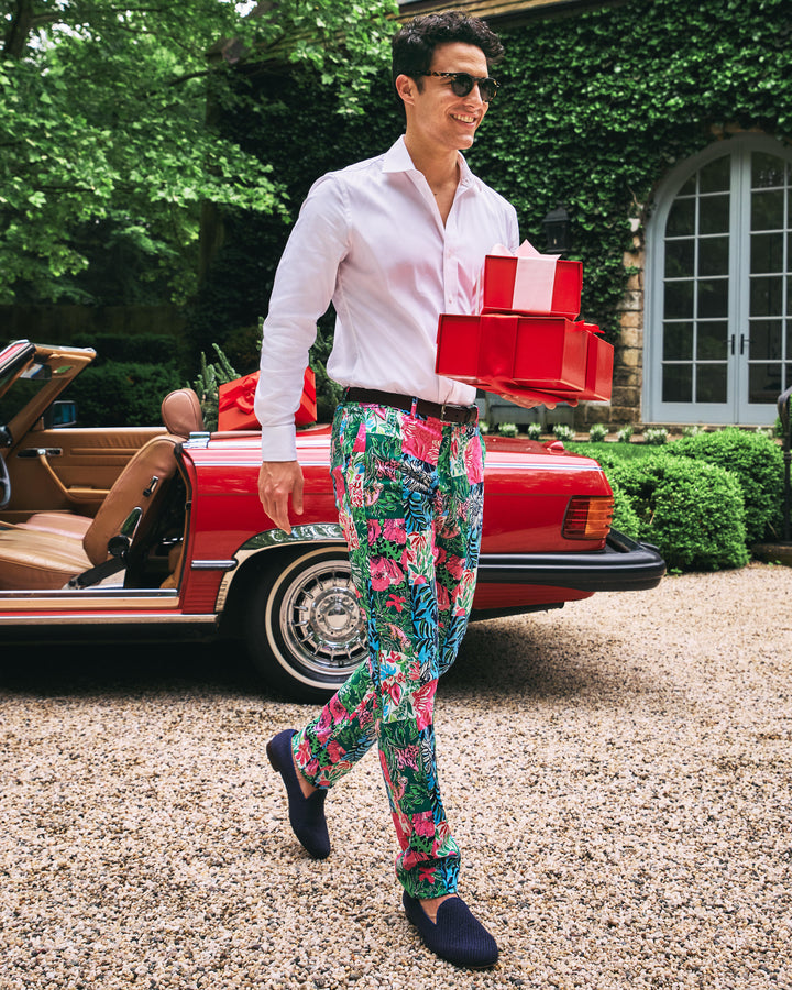 Men's Stuff 34" Mizner Stretch Pant - Multi Party Punch Patch