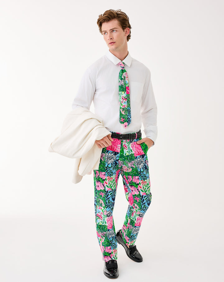 Men's Stuff 34" Mizner Stretch Pant - Multi Party Punch Patch