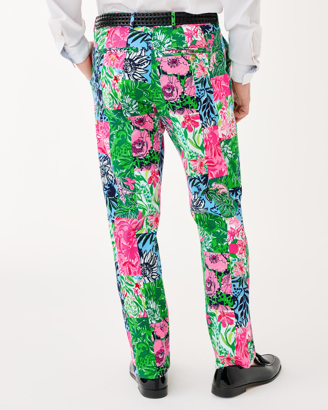 Men's Stuff 34" Mizner Stretch Pant - Multi Party Punch Patch