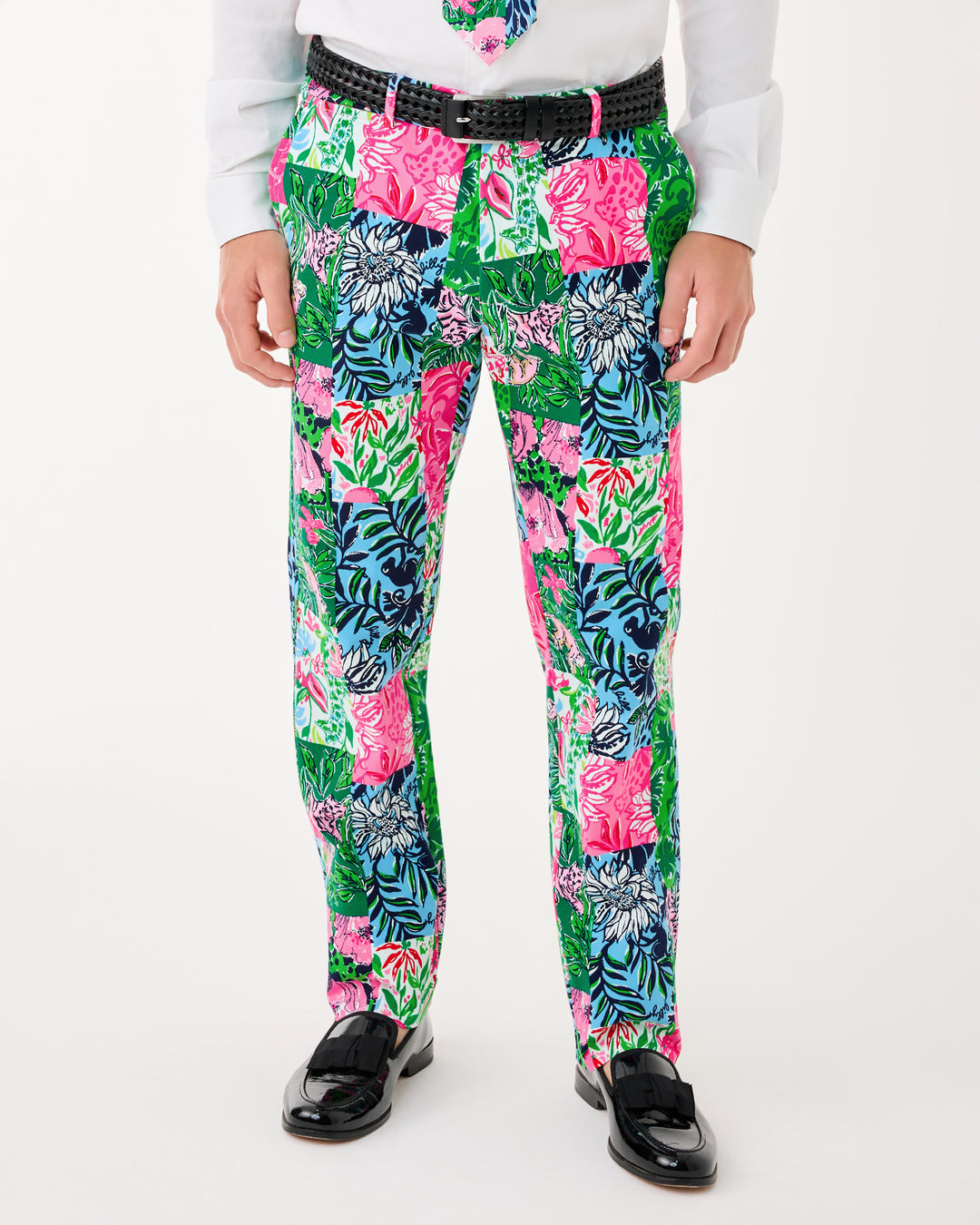Men's Stuff 34" Mizner Stretch Pant - Multi Party Punch Patch