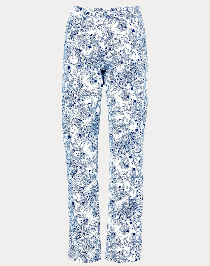 Mens Stuff Mizner Stretch Pants - Starlight Navy Zoology