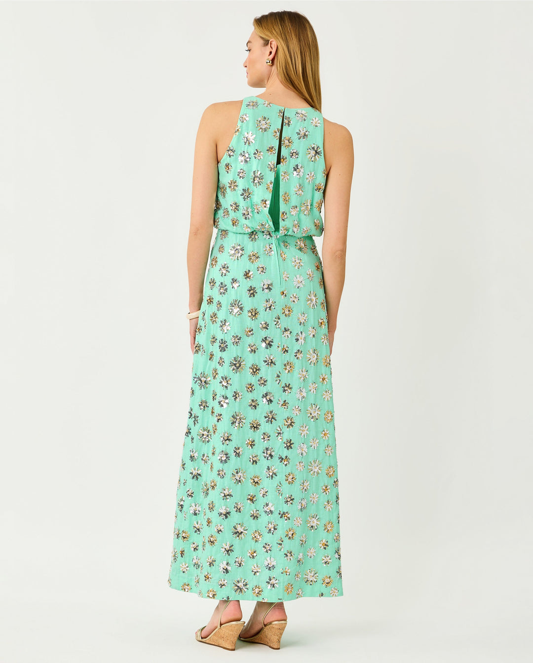Teonna Maxi Dress - Mint Condition Sparkler