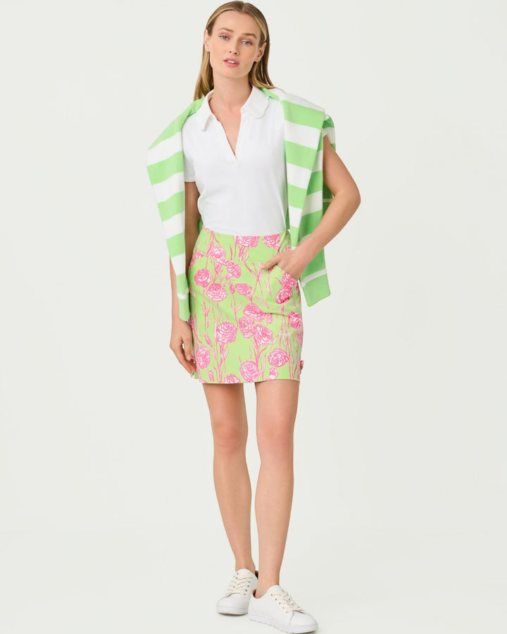 Monica Upf 50+ Bow Skort - Pistachio Macaron Alina