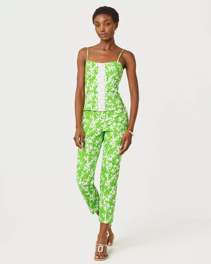 27" Nancee High Rise Crop Pant