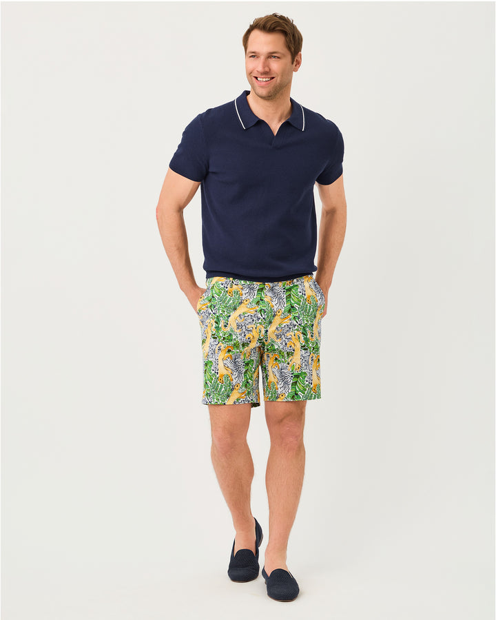 Mens Stuff Volk Stretch Short - Multi Lil Palm Prowl