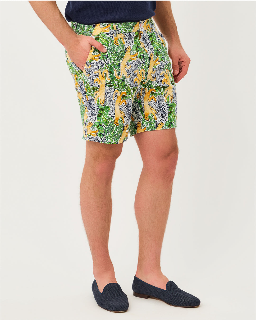 Mens Stuff Volk Stretch Short - Multi Lil Palm Prowl