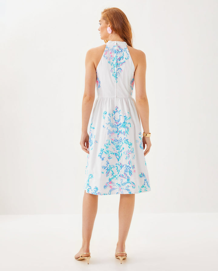 Gianne Midi Dress - Resort White