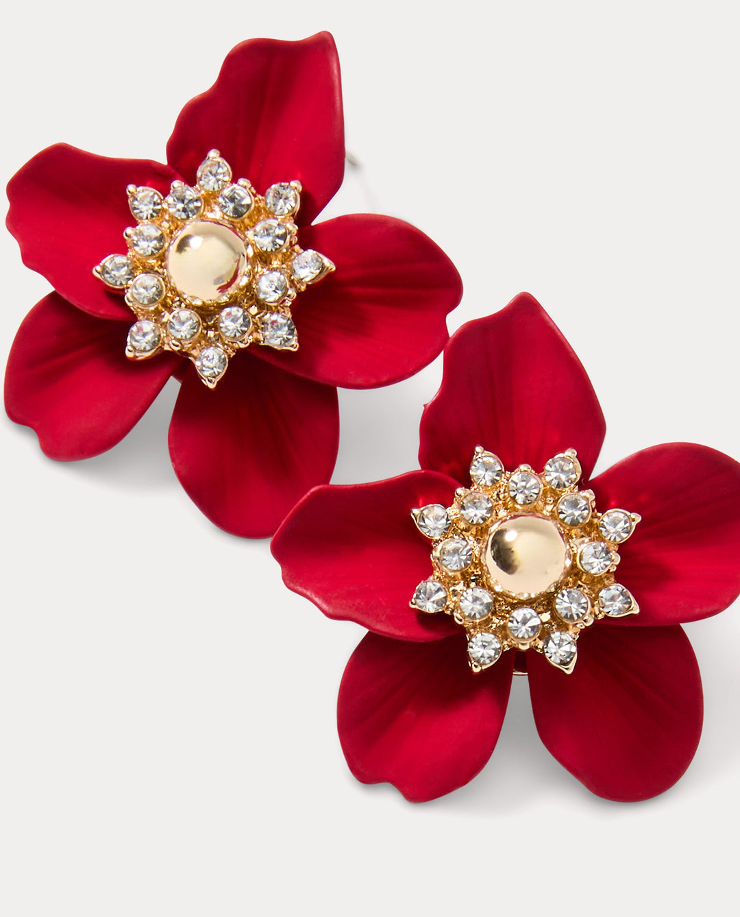 Small Orchid Earrings