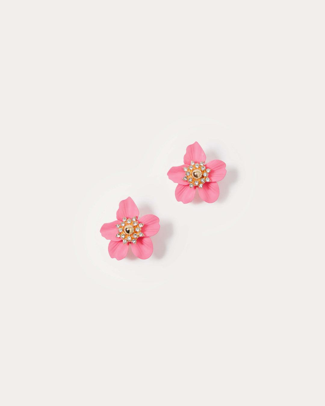 Small Orchird Earrings - Rousseau Pink