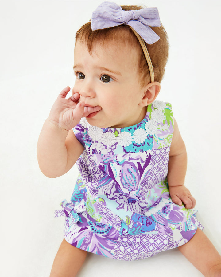 Baby Lilly Shift Dress - Multi Juicy Story Patch