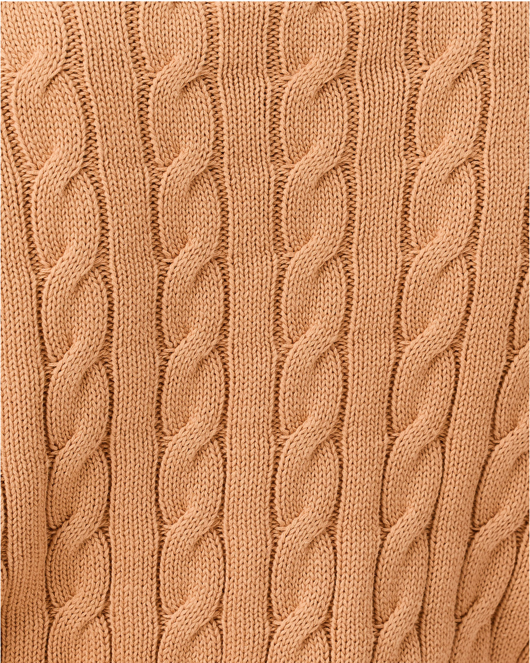 Brockton Crew Neck Sweater - Iced Latte X Coconut Tipping