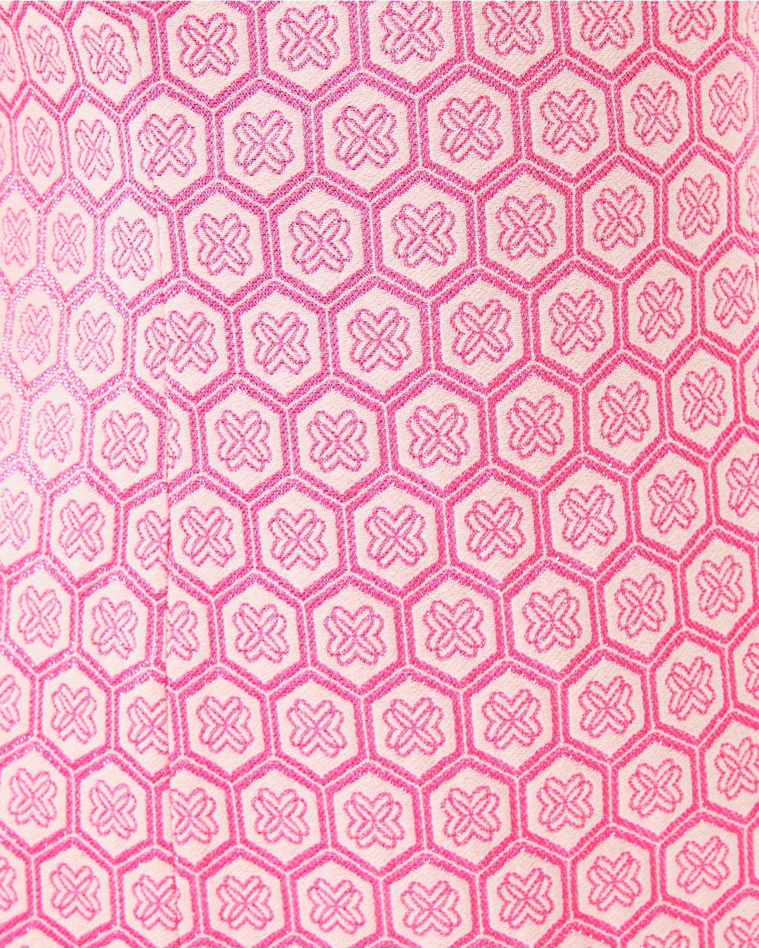 Cartwright Shift - Rousseau Pink Butterfly Brandmark Jacquard