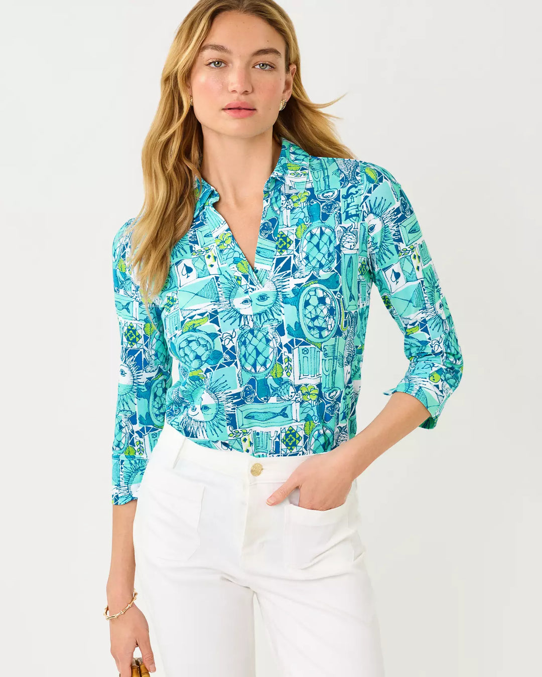 UPF 50+ Mandi 3/4 Sleeve Tunic