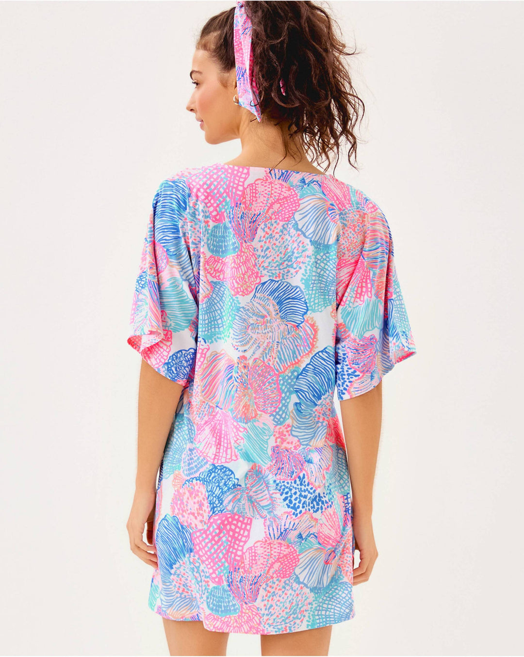 Malachi V-neck Coverup - Multi Roar Of The Seas